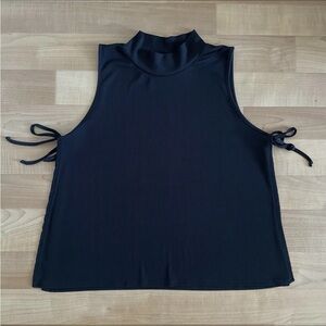 Elegant Black Sleeveless Top